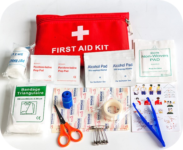 Kit de primeiros socorros, deserto, sobrevivência, ao ar livre, primeiros socorros médicos016