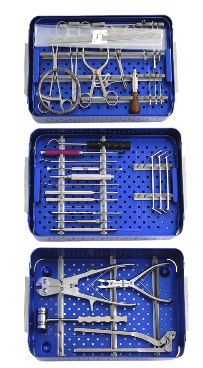 Conjunto de instrumentos ortopédicos veterinários V-10 Ortopedia veterinária, cirurgia veterinária